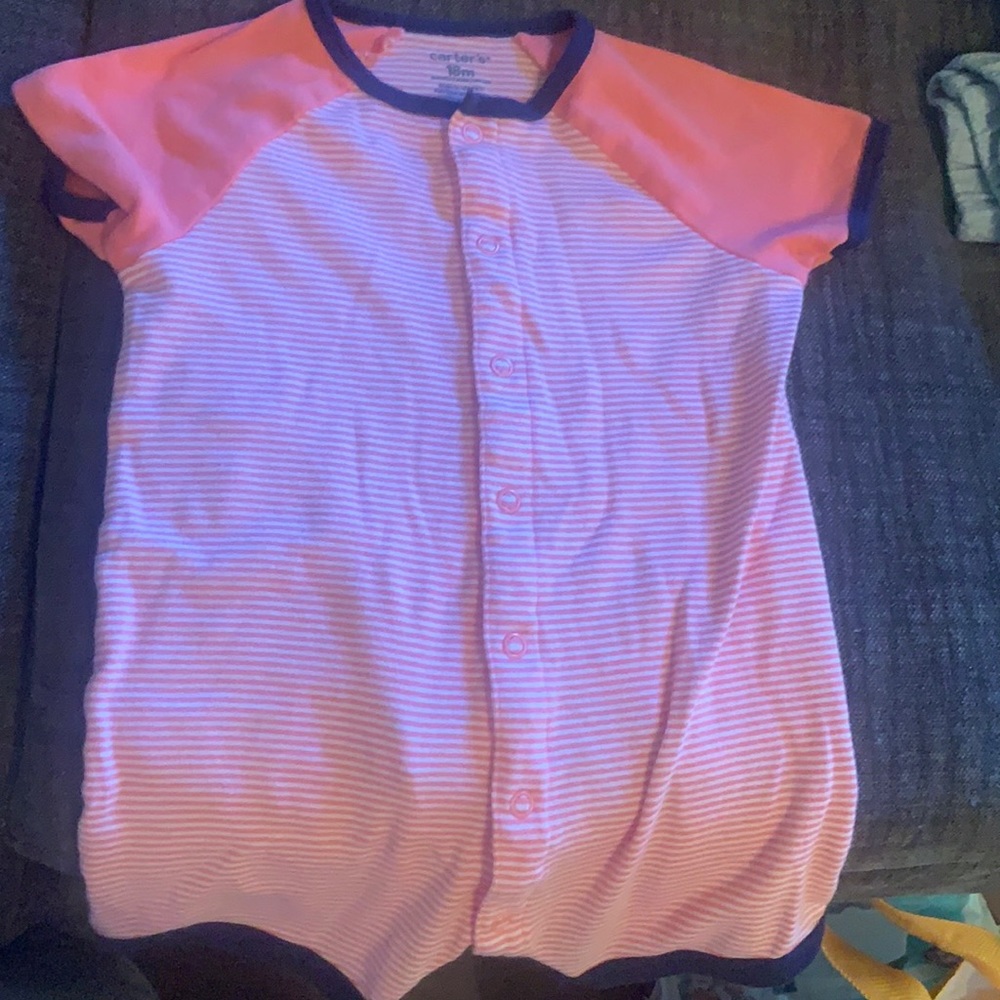Neon pink suit